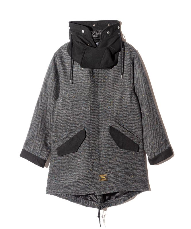 画像4: 【glamb 2026 Autumn先行予約】glamb グラム / High Neck Mods Coat (3色展開) (4)