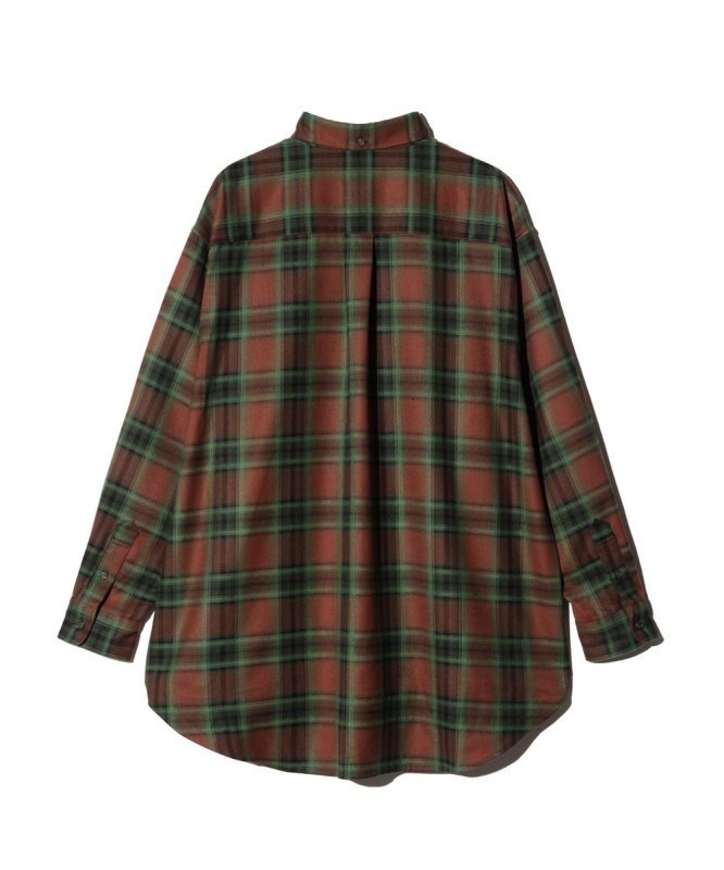 画像2: 【glamb 2026 Autumn先行予約】glamb グラム / Extra Big Check Shirt (2色展開) (2)