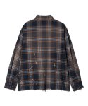 画像4: 【glamb 2026 Autumn先行予約】glamb グラム / Paint Splash Check Shirt (2色展開) (4)