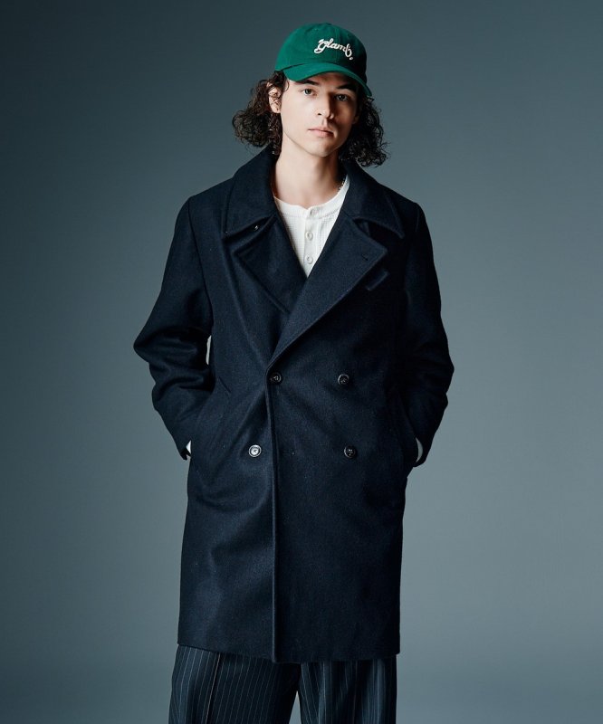 画像16: 【glamb 2026 Autumn先行予約】glamb グラム / Double Breasted Chesterfield Coat (2色展開) (16)