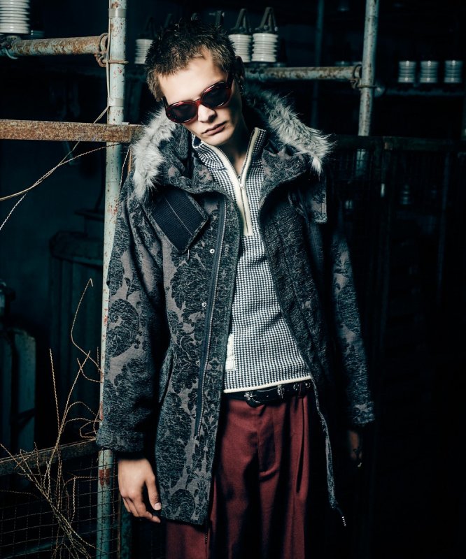 画像24: 【glamb 2026 Autumn先行予約】glamb グラム / High Neck Mods Coat (3色展開) (24)