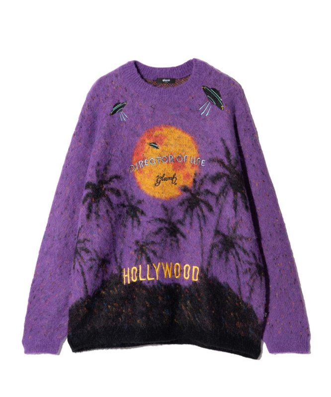 画像2: 【glamb 2026 Autumn先行予約】glamb グラム / Hollywood Movie Knit (2色展開) (2)