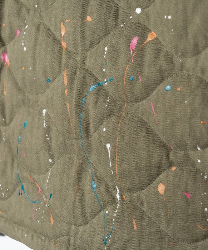 画像7: 【glamb 2026 Autumn先行予約】glamb グラム / Military Quilt Splash Jacket (2色展開) (7)