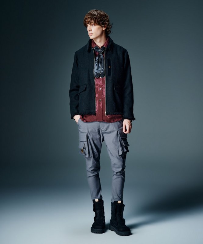 画像9: 【glamb 2026 Autumn先行予約】glamb グラム / Studs Line Shirt II (3色展開) (9)