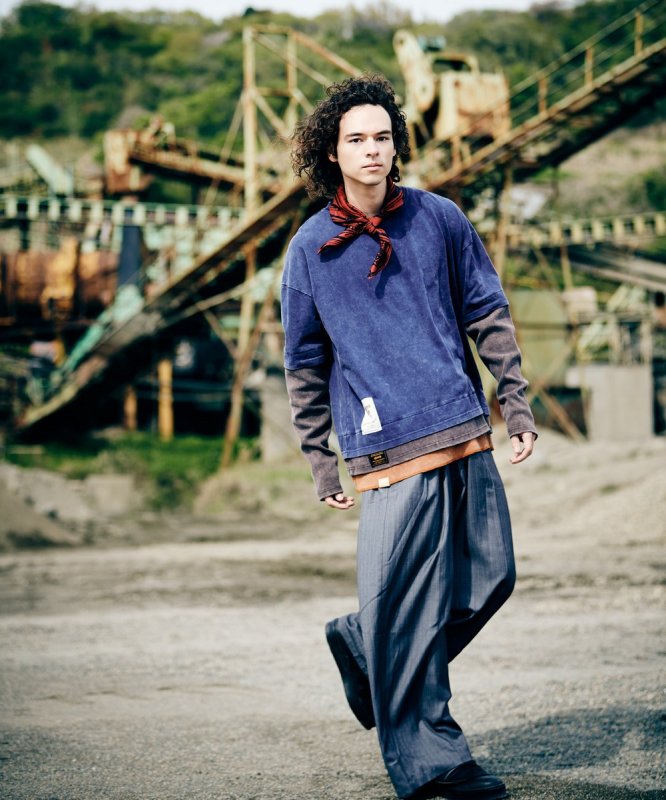 画像15: 【glamb 2026 Autumn先行予約】glamb グラム / Suit Fabric Baggy Pants (3色展開) (15)