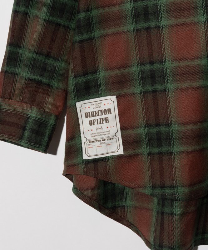 画像12: 【glamb 2026 Autumn先行予約】glamb グラム / Extra Big Check Shirt (2色展開) (12)
