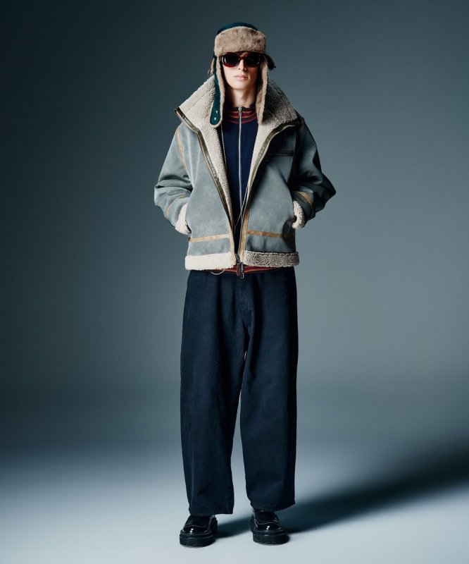 画像19: 【glamb 2026 Autumn先行予約】glamb グラム / Synth Mouton Reversible Jacket (2色展開) (19)