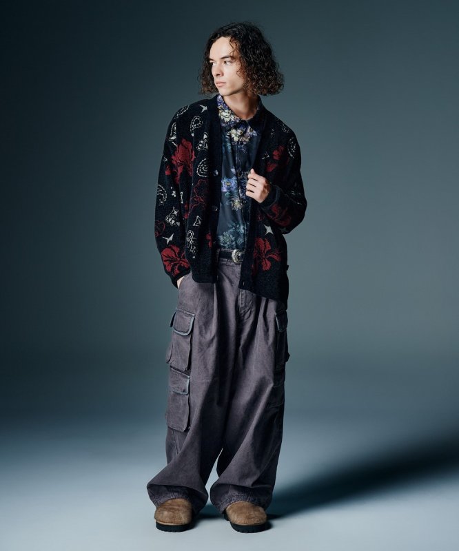 画像7: 【glamb 2026 Autumn先行予約】glamb グラム / Flower Paisley Cardigan (2色展開) (7)