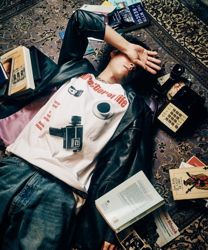 画像5: 【glamb 2026 Autumn先行予約】glamb グラム / Coffee and Film T-Shirt (1色展開) (5)