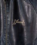 画像5: 【glamb 2026 Autumn先行予約】glamb グラム / Fade Leather Track Jacket (2色展開) (5)