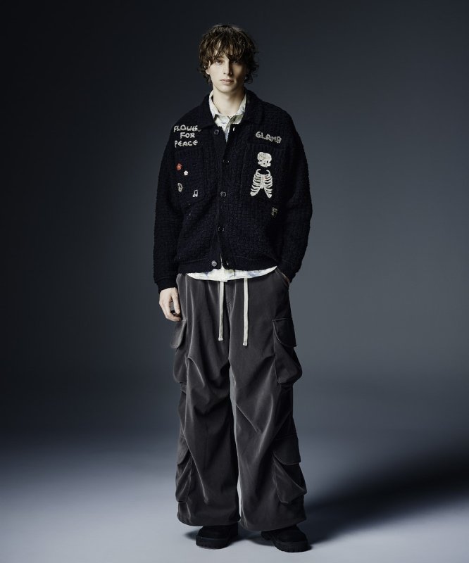 画像15: 【glamb 2026 Autumn先行予約】glamb グラム / Flower Peace Jacket (3色展開) (15)
