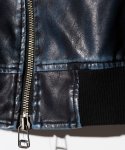 画像7: 【glamb 2026 Autumn先行予約】glamb グラム / Fade Leather Track Jacket (2色展開) (7)