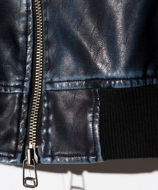 画像7: 【glamb 2026 Autumn先行予約】glamb グラム / Fade Leather Track Jacket (2色展開) (7)