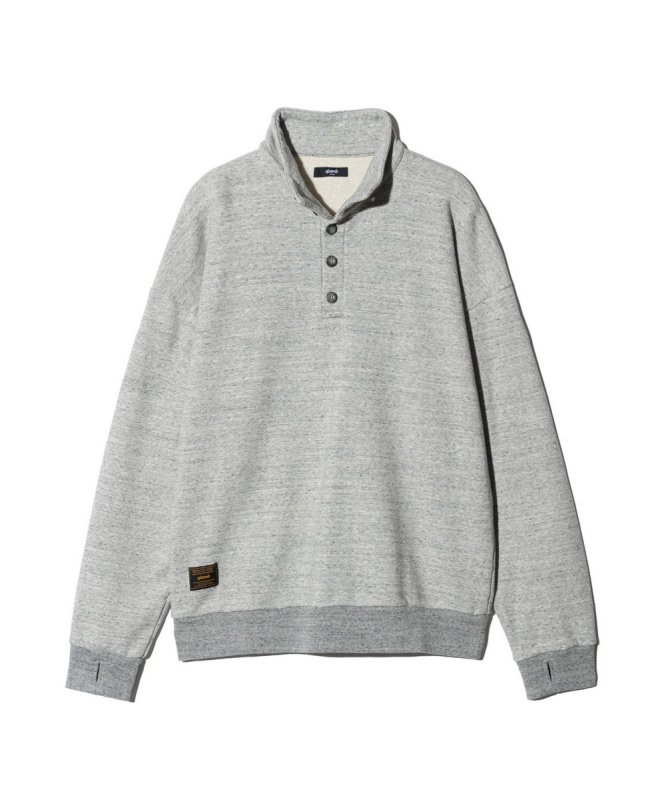 画像9: 【glamb 2026 Autumn先行予約】glamb グラム / Henley High Neck Sweat (2色展開) (9)