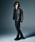 画像18: 【glamb 2026 Autumn先行予約】glamb グラム / Fade Leather Track Jacket (2色展開) (18)