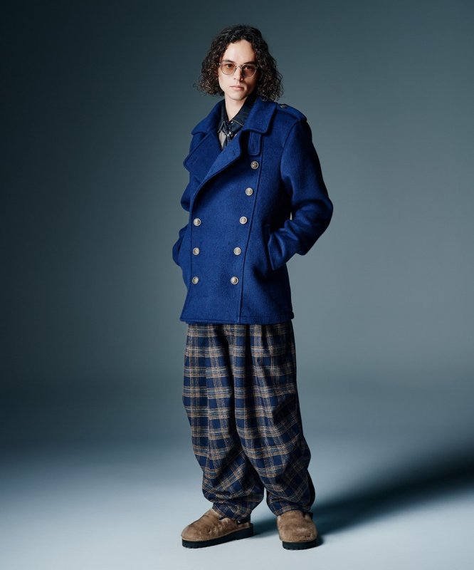 画像10: 【glamb 2026 Autumn先行予約】glamb グラム / Knee Tuck Check Pants (2色展開) (10)