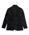 画像2: 【glamb 2026 Autumn先行予約】glamb グラム / Nylon Feather Tailored Jacket (2色展開) (2)