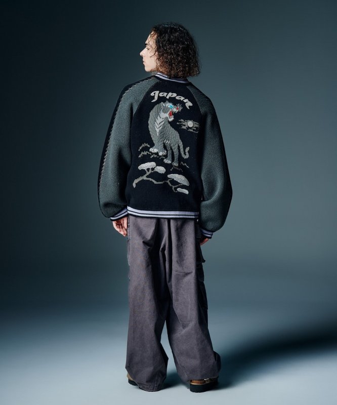 画像19: 【glamb 2026 Autumn先行予約】glamb グラム / Peace Tiger Knit Ska Jumper (3色展開) (19)