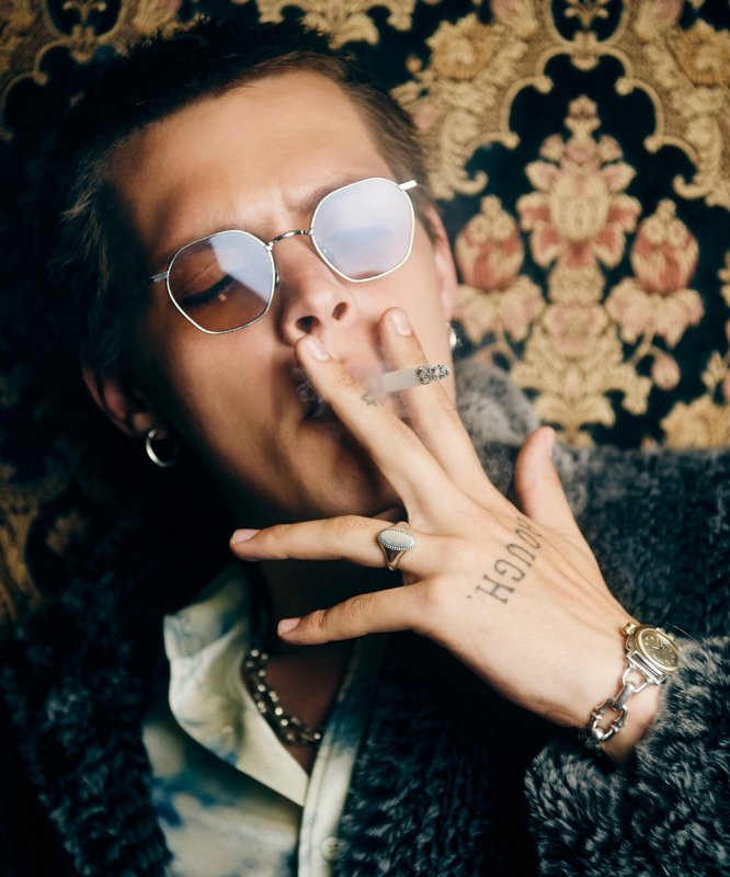 画像2: 【glamb 2026 Autumn先行予約】glamb グラム / Evil Eye Silver Ring (1色展開) (2)