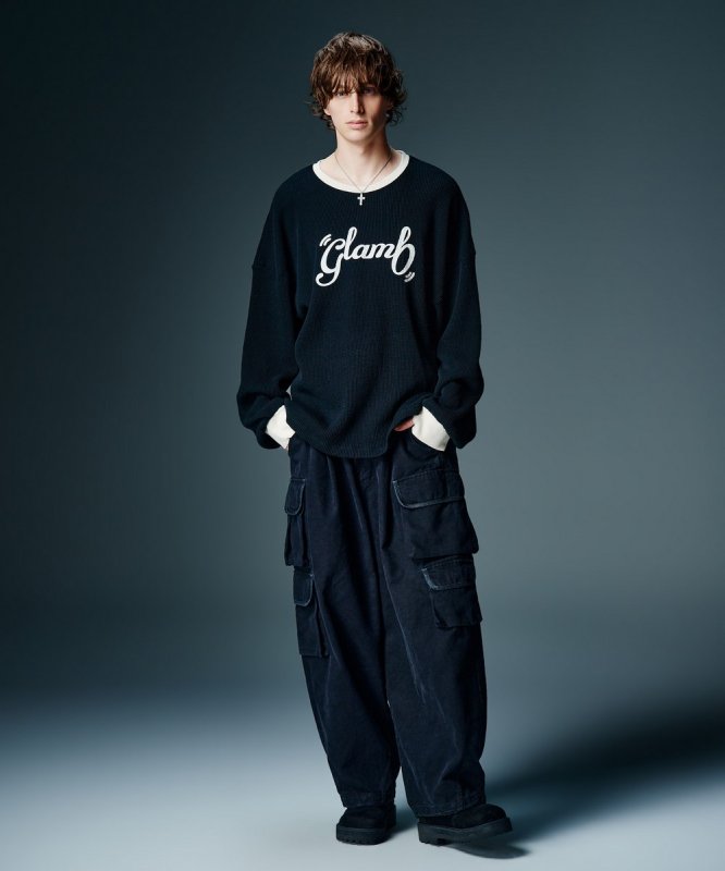 画像22: 【glamb 2026 Autumn先行予約】glamb グラム / Fade Asymmetry Cargo Pants (3色展開) (22)