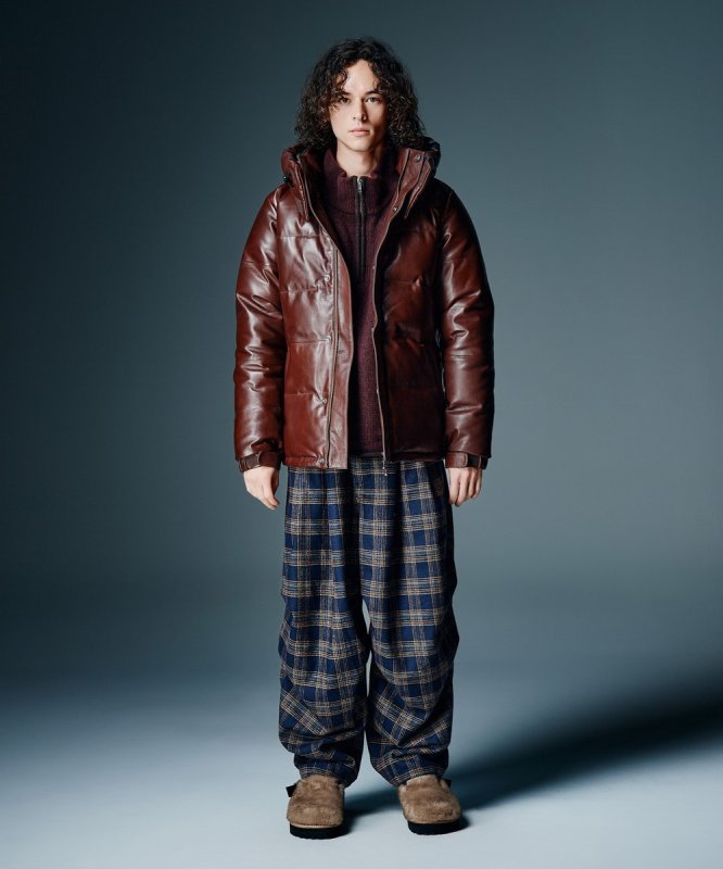 画像5: 【glamb 2026 Autumn先行予約】glamb グラム / Signature Leather Down Jacket (2色展開) (5)