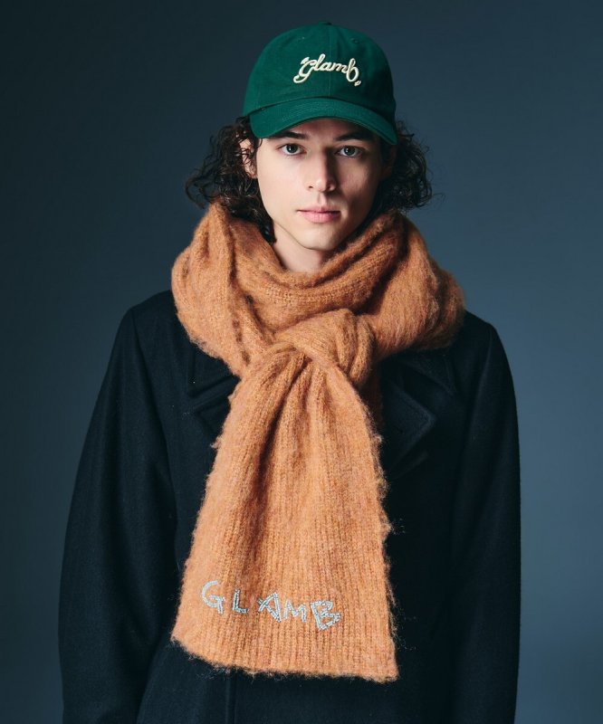 画像8: 【glamb 2026 Autumn先行予約】glamb グラム / Beads Logo Muffler (3色展開) (8)