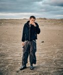 画像16: 【glamb 2026 Autumn先行予約】glamb グラム / Velour Cargo Baggy Pants (2色展開) (16)