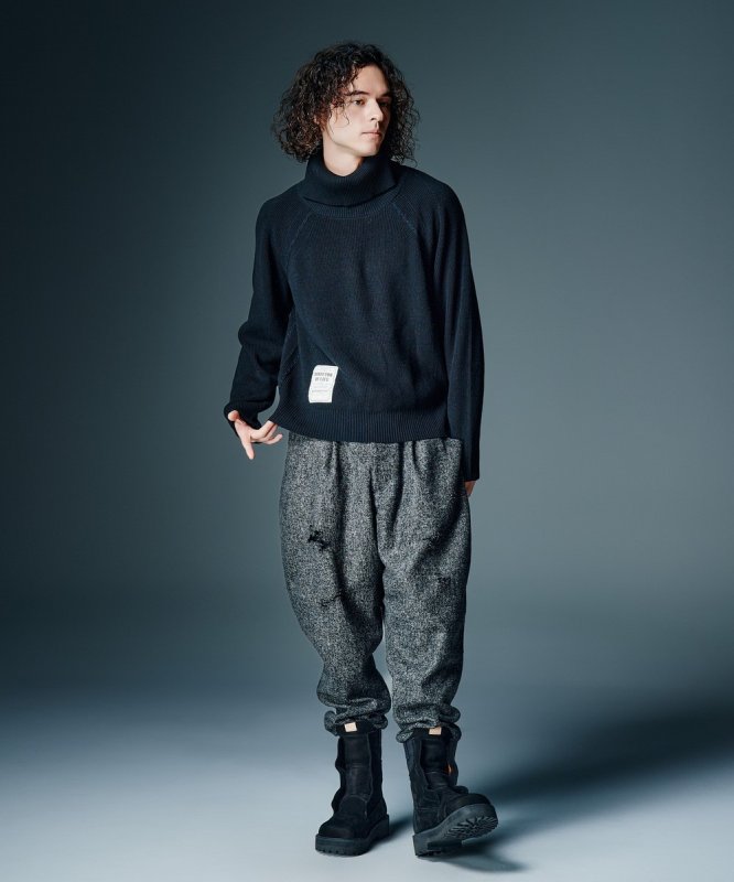 画像15: 【glamb 2026 Autumn先行予約】glamb グラム / Tweed Jogger Pants (2色展開) (15)