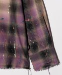 画像17: 【glamb 2026 Autumn先行予約】glamb グラム / Paint Splash Check Shirt (2色展開) (17)