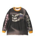 画像2: 【glamb 2026 Autumn先行予約】glamb グラム / Psychedelic Peace Cutsew (2色展開) (2)
