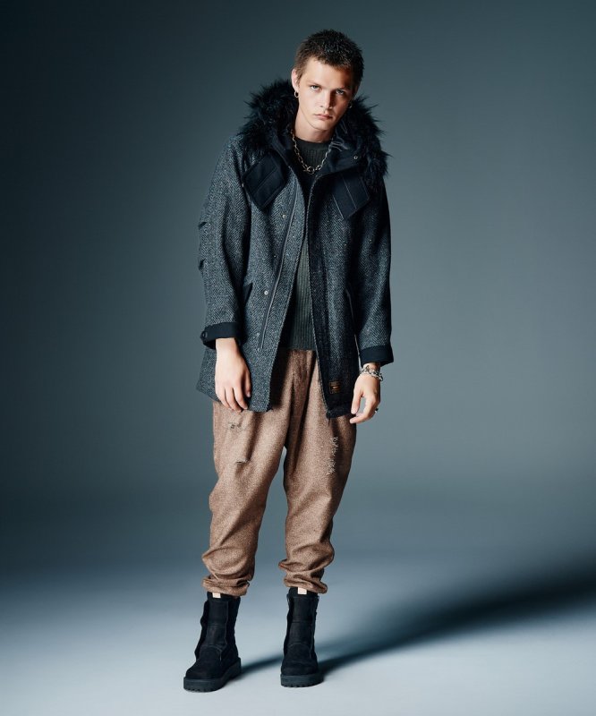 画像21: 【glamb 2026 Autumn先行予約】glamb グラム / High Neck Mods Coat (3色展開) (21)