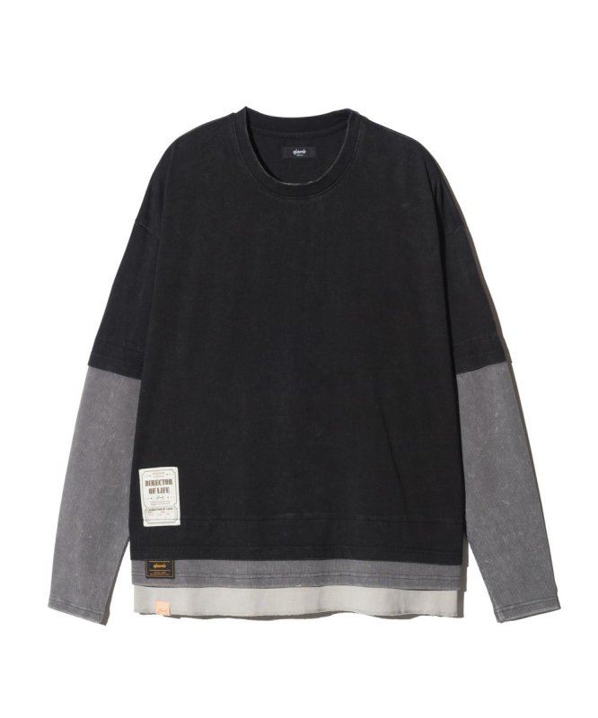 画像2: 【glamb 2026 Autumn先行予約】glamb グラム / Ticket Tag Tri Layered Cutsew (3色展開) (2)