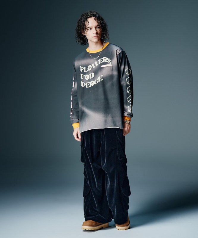 画像7: 【glamb 2026 Autumn先行予約】glamb グラム / Psychedelic Peace Cutsew (2色展開) (7)