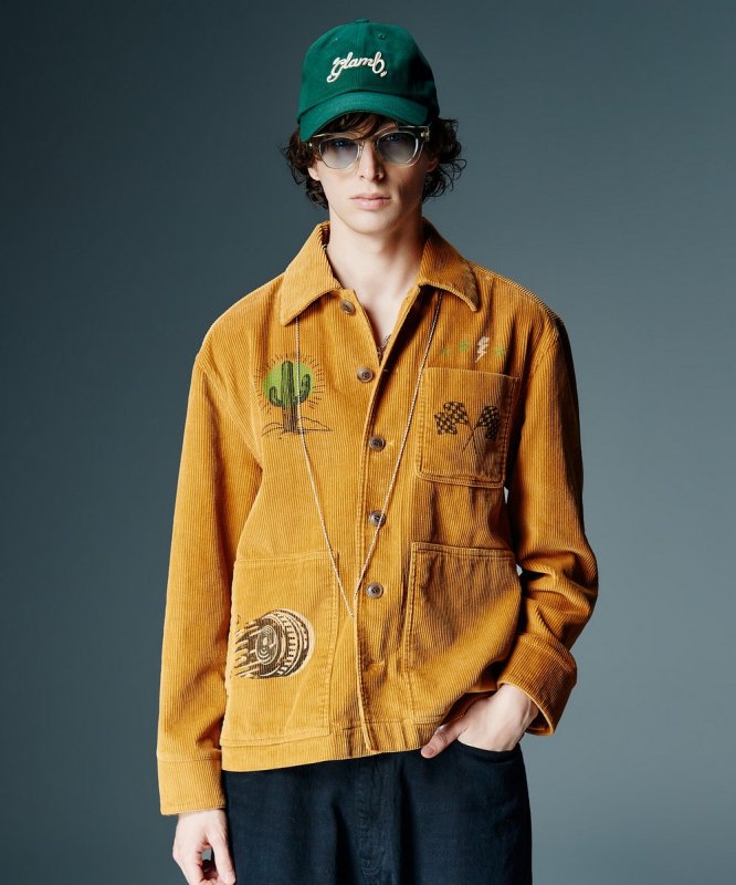 画像5: 【glamb 2026 Autumn先行予約】glamb グラム / Good Luck Corduroy Shirt (2色展開) (5)