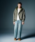 画像18: 【glamb 2026 Autumn先行予約】glamb グラム / Leather Combination Wide Denim (2色展開) (18)