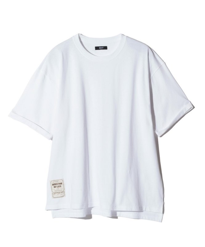 画像2: 【glamb 2026 Autumn先行予約】glamb グラム / Oversized Ticket Tag T-shirt (3色展開) (2)
