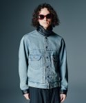 画像6: 【glamb 2026 Autumn先行予約】glamb グラム / Leather Combination Denim Jacket (2色展開) (6)