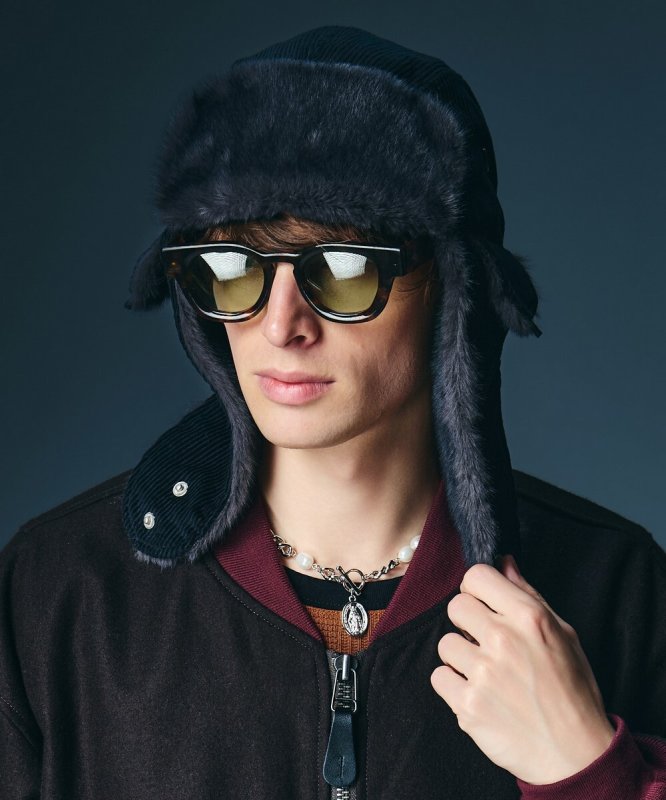 画像22: 【glamb 2026 Autumn先行予約】glamb グラム / Corduroy Flight Cap (3色展開) (22)