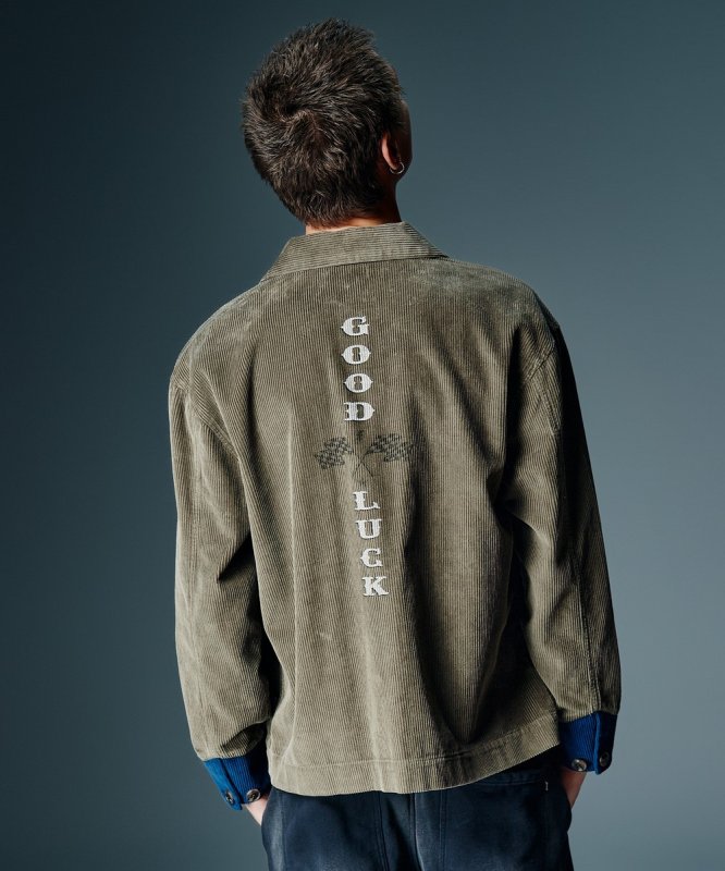 画像8: 【glamb 2026 Autumn先行予約】glamb グラム / Good Luck Corduroy Shirt (2色展開) (8)