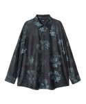 画像3: 【glamb 2026 Autumn先行予約】glamb グラム / Nightfall Flower Shirt (2色展開) (3)