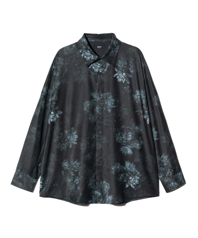 画像3: 【glamb 2026 Autumn先行予約】glamb グラム / Nightfall Flower Shirt (2色展開) (3)