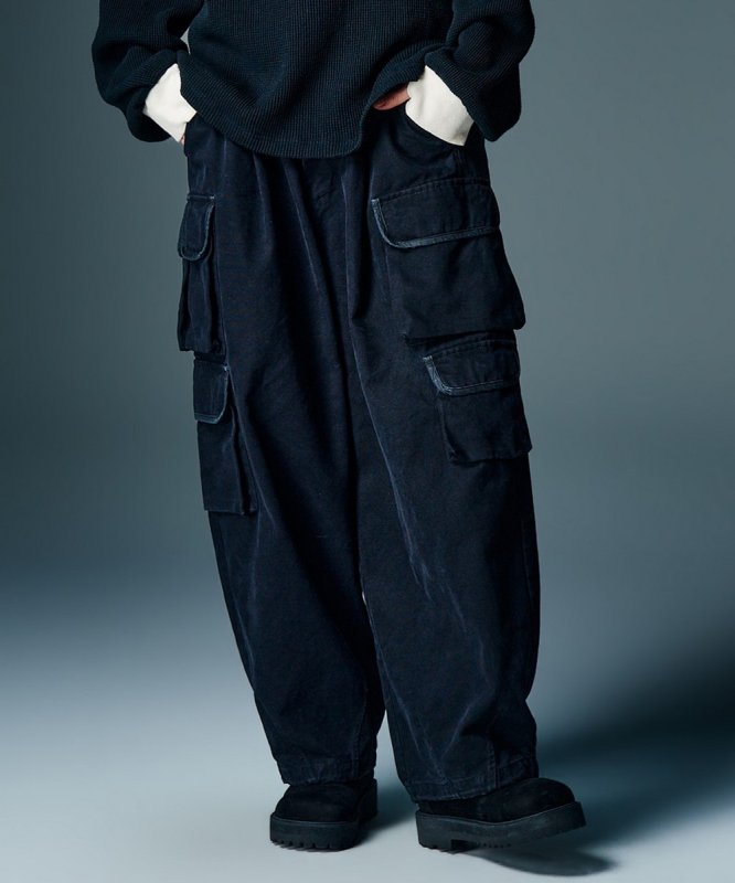 画像33: 【glamb 2026 Autumn先行予約】glamb グラム / Fade Asymmetry Cargo Pants (3色展開) (33)