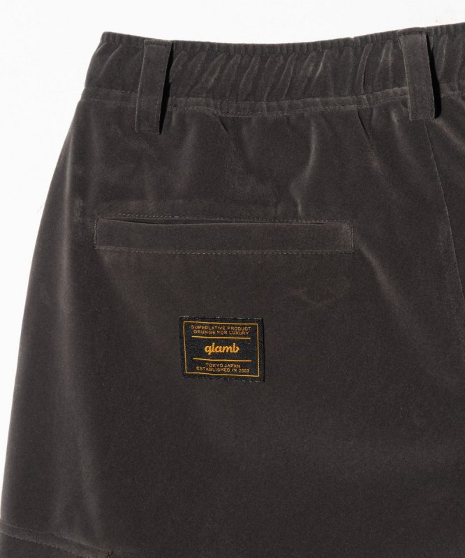 画像26: 【glamb 2026 Autumn先行予約】glamb グラム / Velour Cargo Baggy Pants (2色展開) (26)