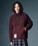 画像4: 【glamb 2026 Autumn先行予約】glamb グラム / High Neck Half Zip Knit (2色展開) (4)