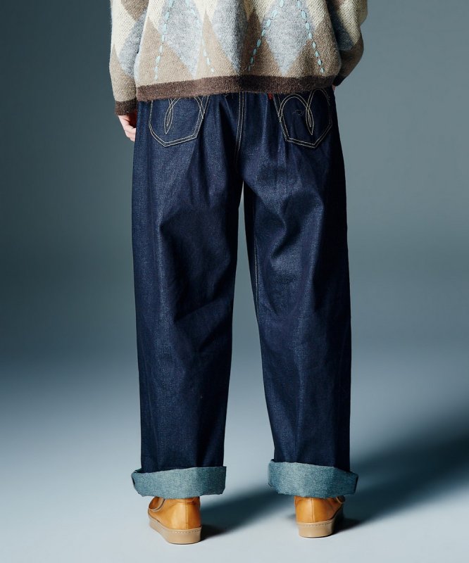 画像8: 【glamb 2026 Autumn先行予約】glamb グラム / Roll Up Baggy Denim (2色展開) (8)