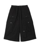 画像2: 【glamb 2026 Autumn先行予約】glamb グラム / Asymmetry Cropped Cargo Pants (2色展開) (2)