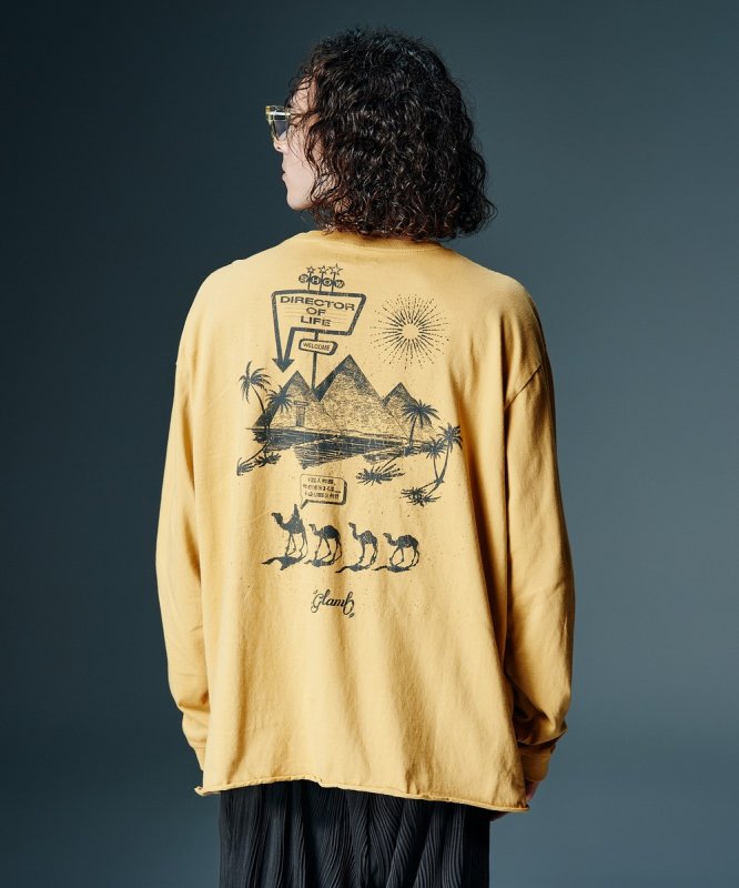 画像6: 【glamb 2026 Autumn先行予約】glamb グラム / Egyptian Theater Cutsew (3色展開) (6)