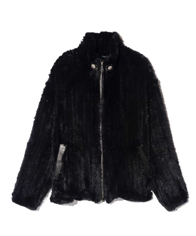 画像3: 【glamb 2026 Autumn先行予約】glamb グラム / Rabbit Fur Jacket (3色展開) (3)