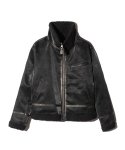 画像5: 【glamb 2026 Autumn先行予約】glamb グラム / Synth Mouton Reversible Jacket (2色展開) (5)