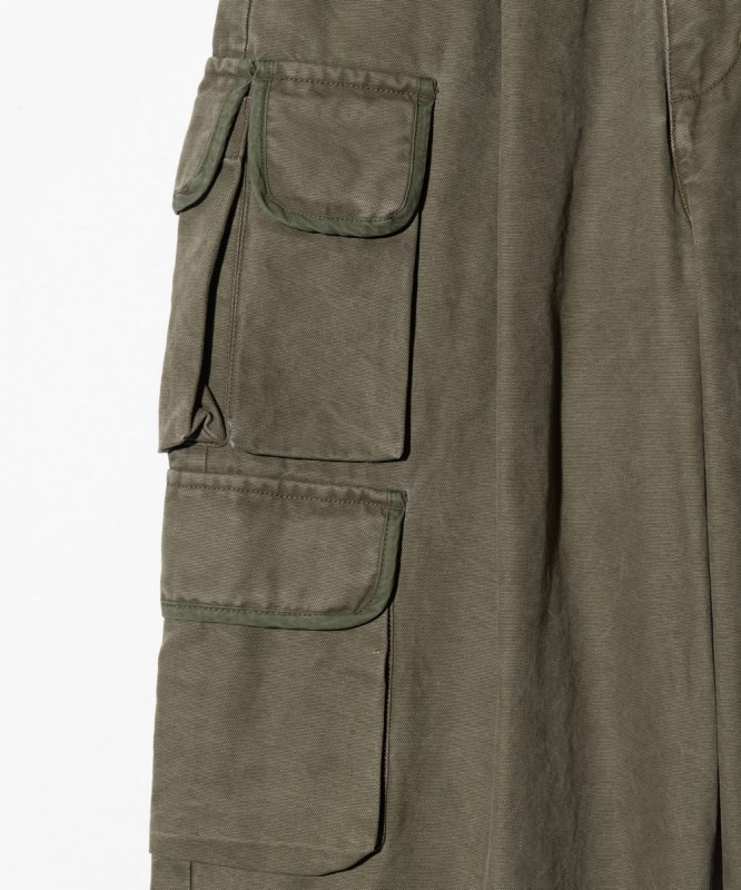 画像27: 【glamb 2026 Autumn先行予約】glamb グラム / Fade Asymmetry Cargo Pants (3色展開) (27)
